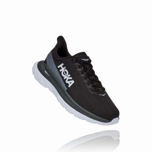 Hoka One One MACH 4 Road Running Shoes For Women India Black IN-1495